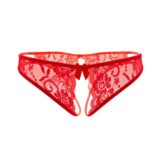 KissHuts® Vanessa Crotchless Höschen für Verführung