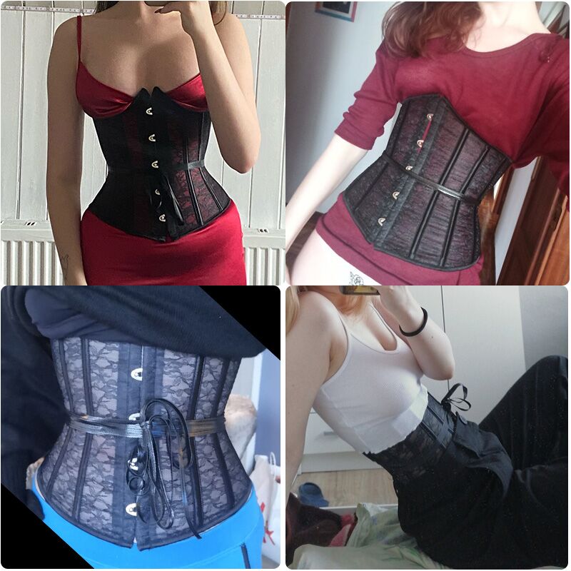 KissHuts® Gothic Unterbruststück - Sexy, Verführerisch und Schön